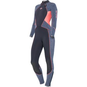 Evoke 5mm Womens Wetsuit Coral Front