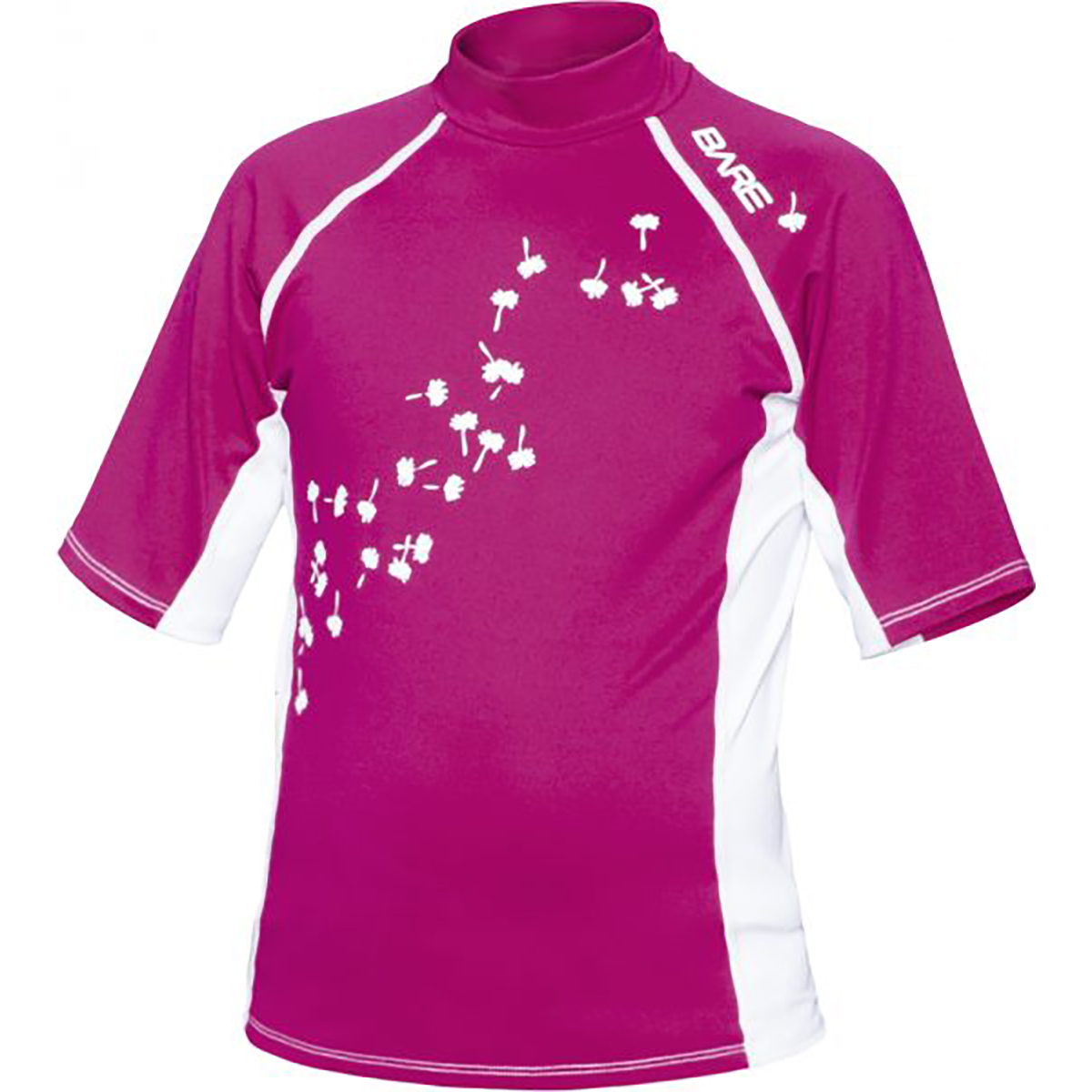 006827PNK Sunguard Youth Sunguard, short sleeve, Youth, pink