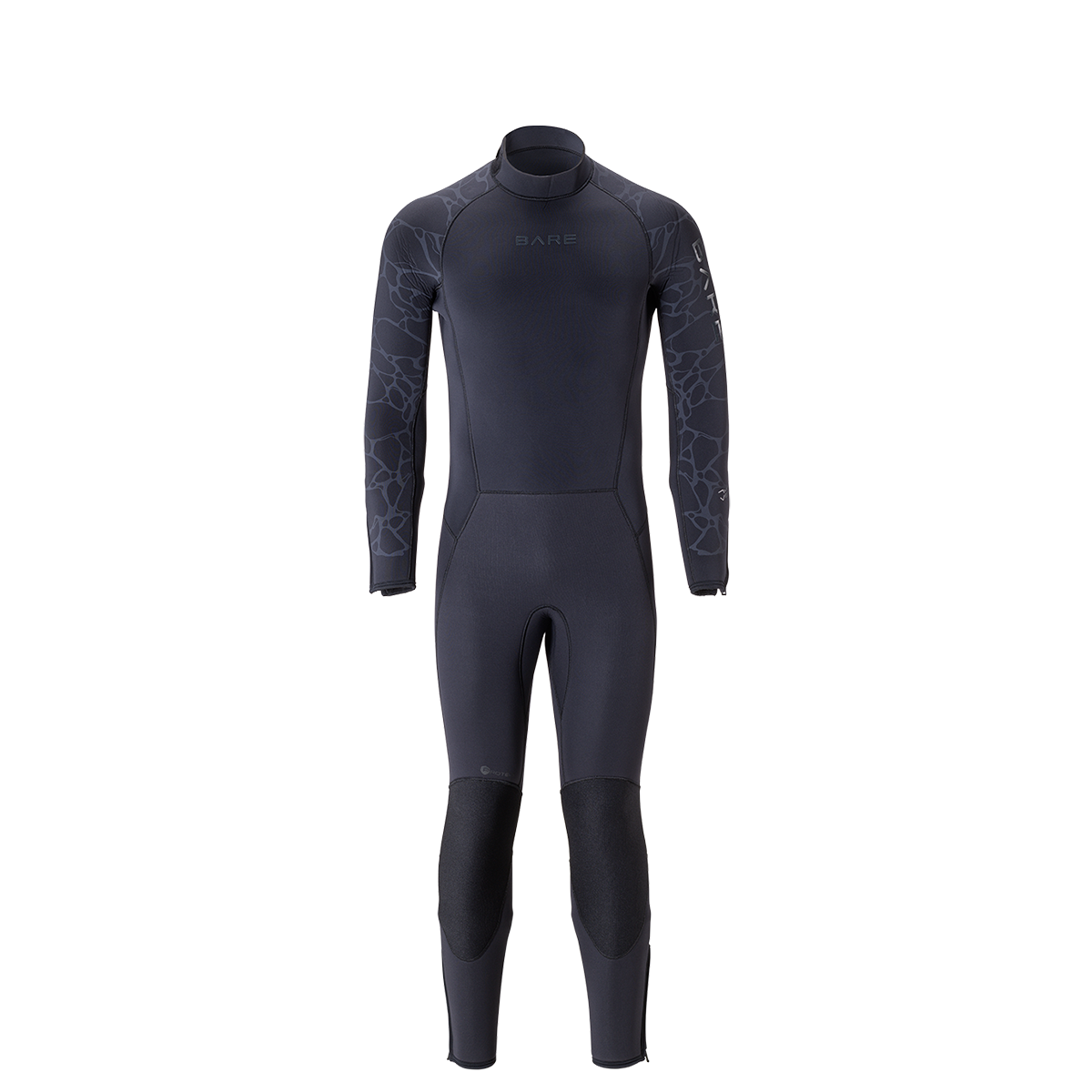 002182BLK-7mm-Velocity-Ultra-2.0-Semi-Dry_Black_Front-View_web 7mm Velocity Ultra 2.0 Black Front Product Image