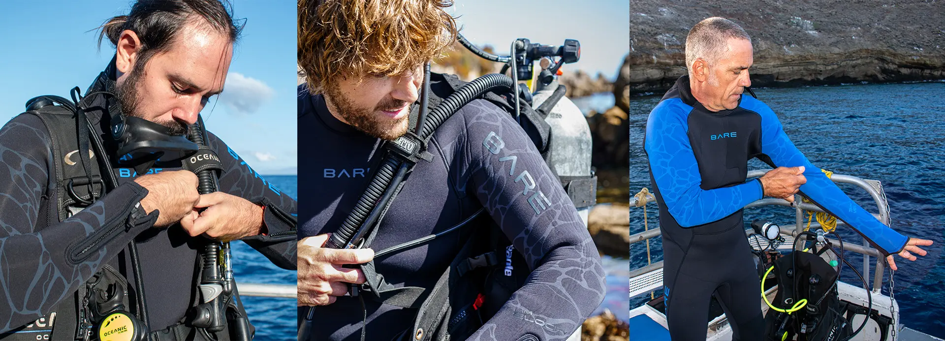 Bareウエットスーツ BARE scuba diving wetsuits, drysuits and scuba accessories