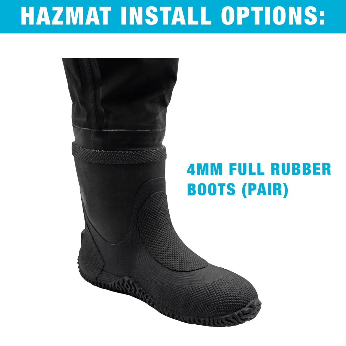 BARE_Nex-Gen-Drysuit__4mm-rubber-boots Hazmat Install Options Boots Product Picture